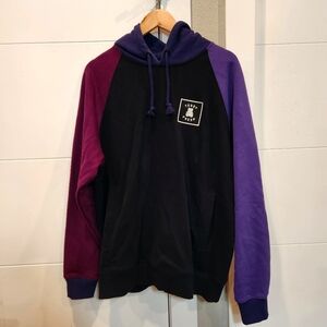 Teddy Fresh Color Block Hoodie Size L